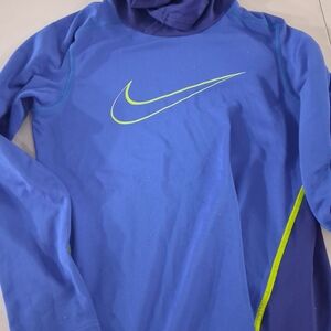 Nike Men's Blue Swim Shirt
